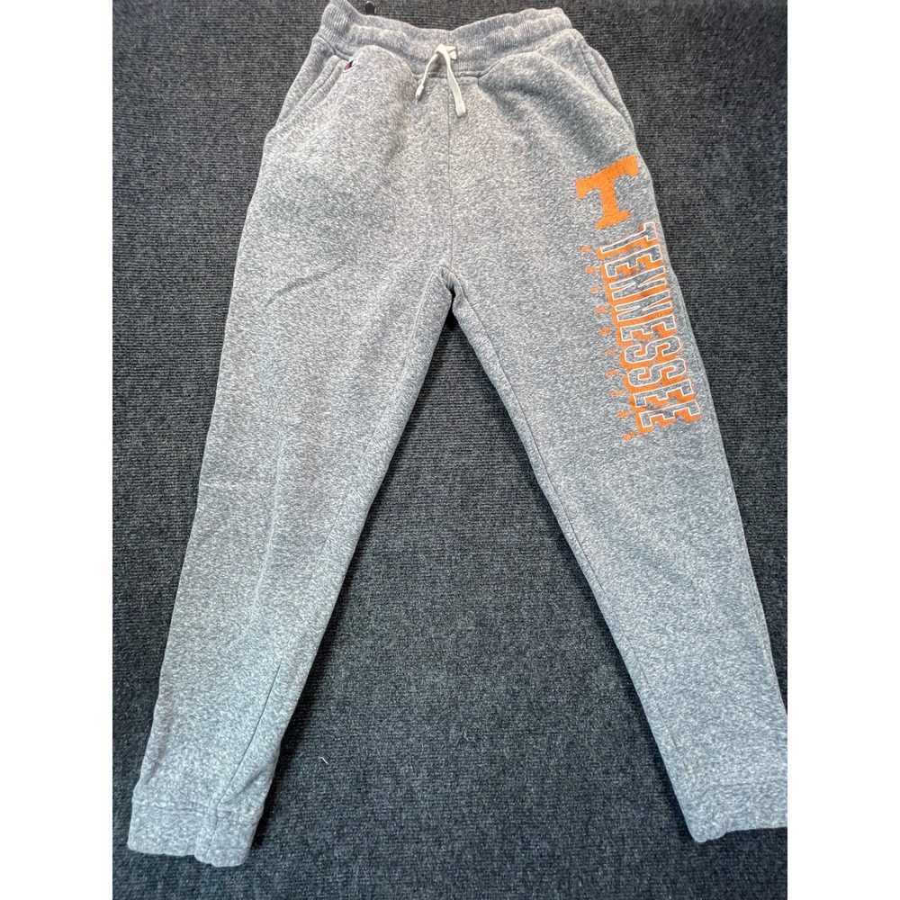 Champion Tennessee Volunteers Women Medium Gray Fleece Jogger Sweatpants UT Vols